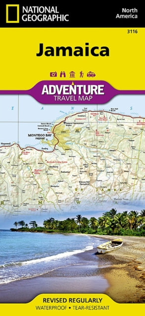 Jamaica: Travel Maps International Adventure Map