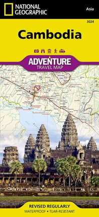 Cambodia: Travel Maps International Adventure Map