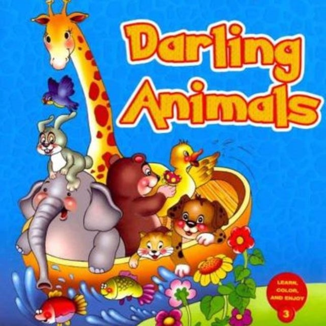 Darling Animals: Learn and Color Series