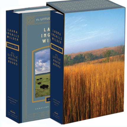 Laura Ingalls Wilder: The Little House Books: The Library of America Collection: (Two-volume boxed set)