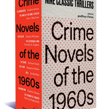 Crime Novels of the 1960s: Nine Classic Thrillers (A Library of America Boxed Set)