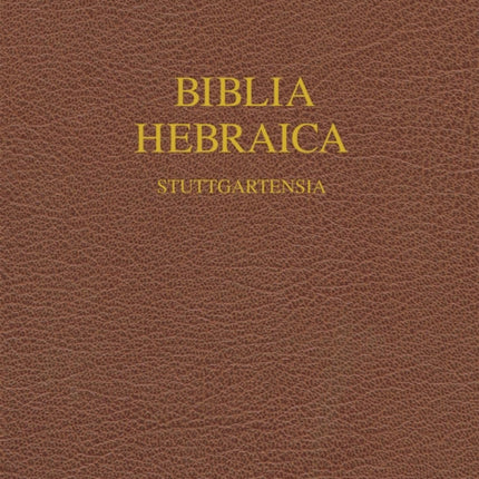 Biblia Hebraica Stuttgartensia