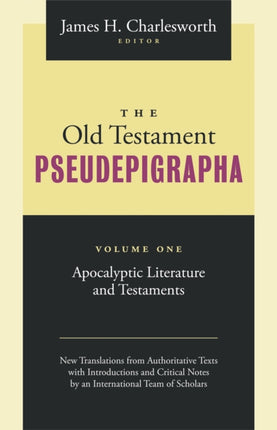 The Old Testament Pseudepigrapha