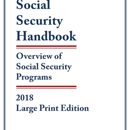 Social Security Handbook 2018 Overview of Social
