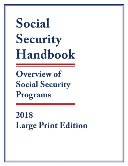 Social Security Handbook 2018 Overview of Social