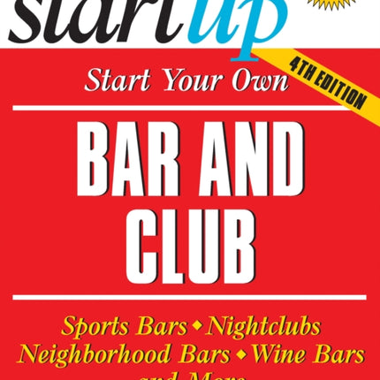 Start Your Own Bar and Club: Sports Bars,