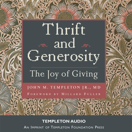 Thrift & Generosity: Joy Of Giving