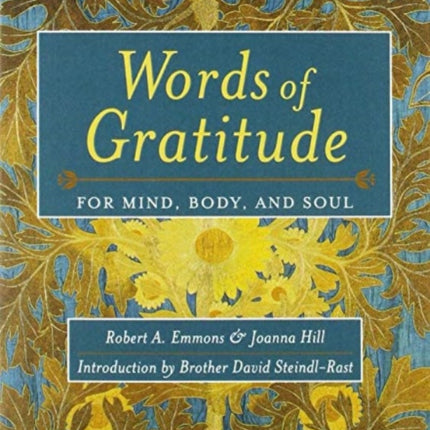 Words Of Gratitude Mind Body & Soul