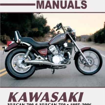 Kawasaki Vulcan 700 & Vulcan 750 Motorcycle (1985-2006) Service Repair Manual