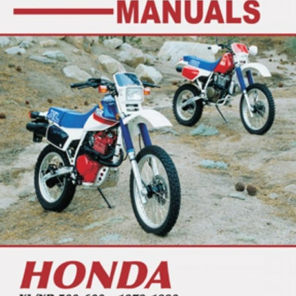 Honda Xl/Xr 500-600 1979-1990