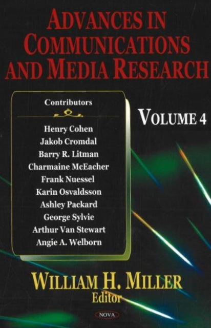 Advances in Communications & Media Research: Volume 4