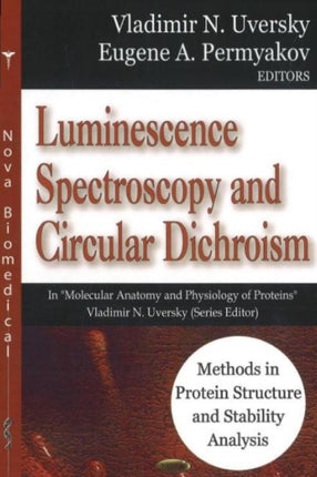 Luminescence Spectroscopy & Circular Dichroism: