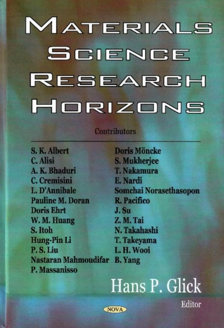 Materials Science Research Horizons