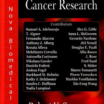 Progress in Cancer Research