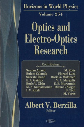 Optics & Electro-Optics Research