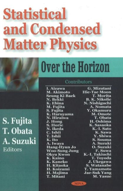 Statistical & Condensed Matter Physics: Over the