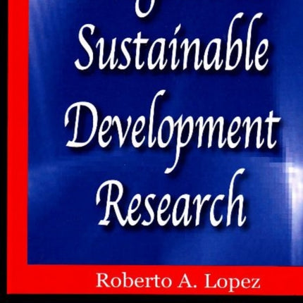 Progress in Sustainable Development Research