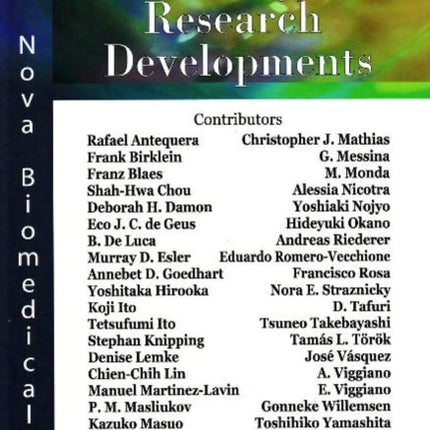 Sympathetic Nervous System Research Developments