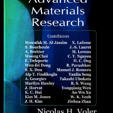 Progress in Advanced Materials Research