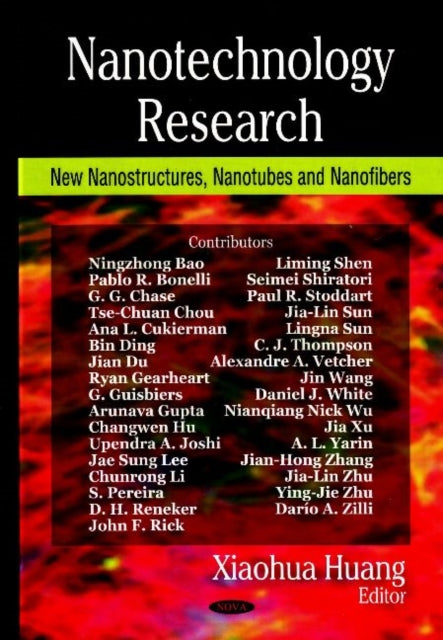 Nanotechnology Research: New Nanostructures, Nanotubes & Nanofibers