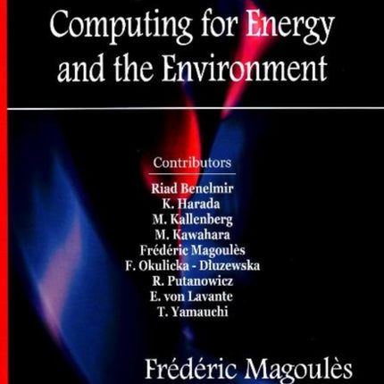 Techniques of Scientific Computing for the Energy & Environment