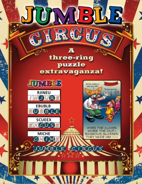 Jumble® Circus: A Three-Ring Puzzle Extravaganza!