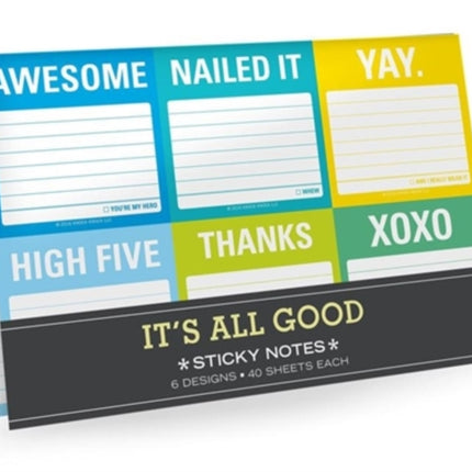 Knock Knock its All Good Sticky Note Packet