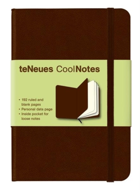 Journal  Brown CoolNotes Journal Small  teNeues