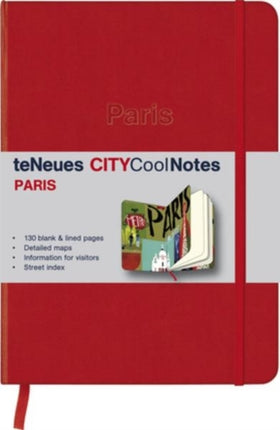 City CoolNotes Paris Red