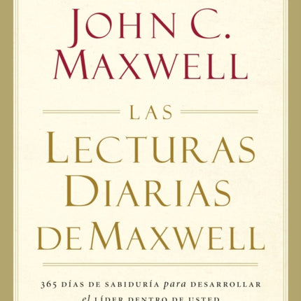 Las lecturas diarias de Maxwell