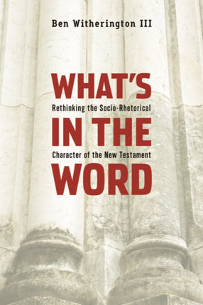 What's in the Word: Rethinking the