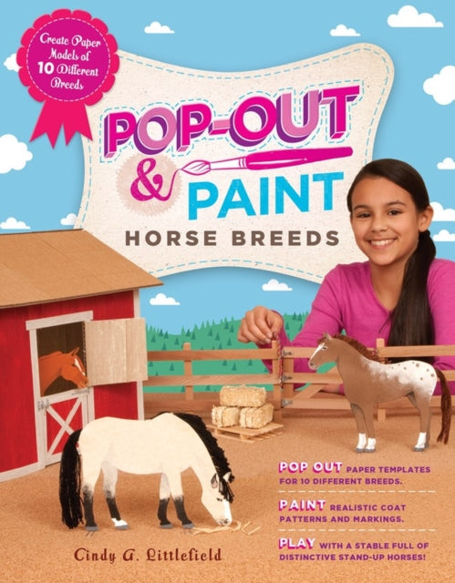 Pop-Out & Paint Horse Breeds: Create Paper Models