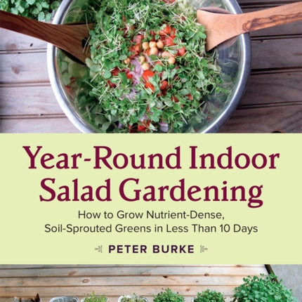 Year-Round Indoor Salad Gardening: How to Grow Nutrient-Dense, Soil-Sprouted Greens in Less Than 10 days