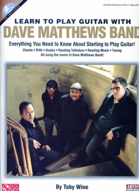 Learn To Play Guitar With Dave Matthews Band Gtr Tab BookCd