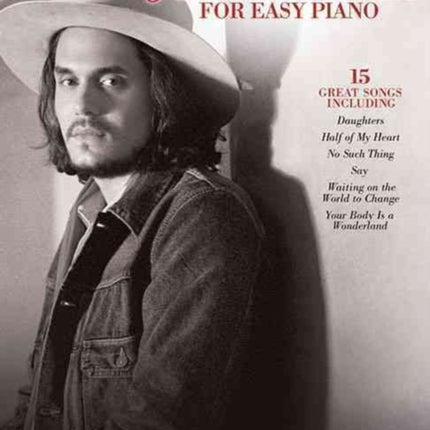 Best of John Mayer for Easy Piano