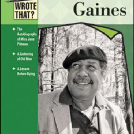 Ernest J Gaines