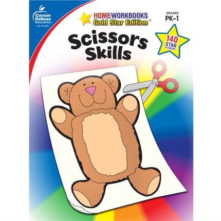 Scissors Skills, Grades Pk - 1: Gold Star Edition