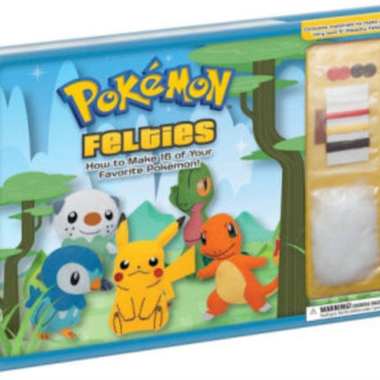 Pokemon Felties: How to Make 16 of Your Favorite