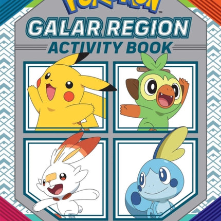 Pokemon Official Galar Region Activity Book