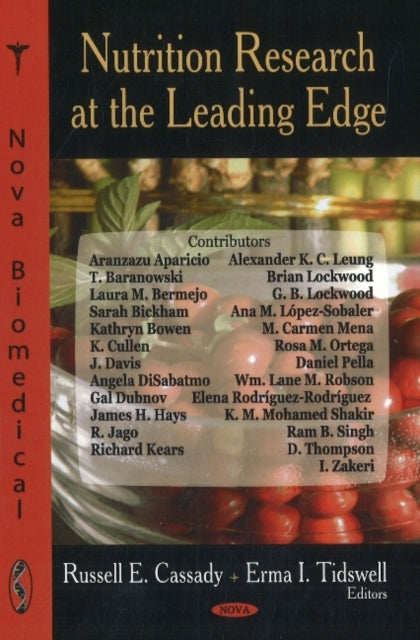 Nutrition Research at the Leading Edge