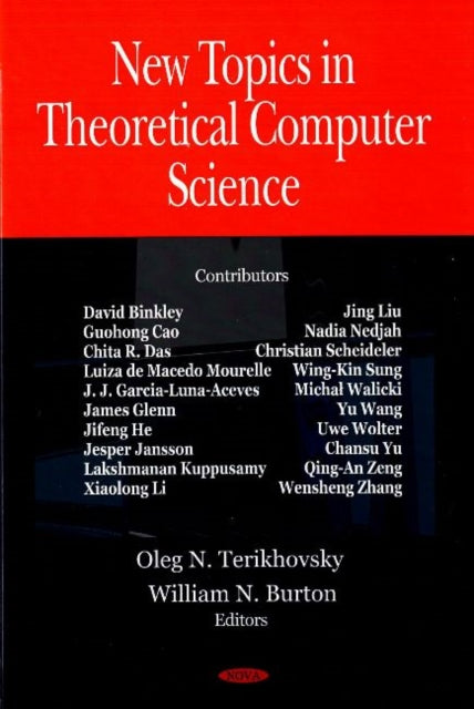 New Topics in Theoretical Computer Science