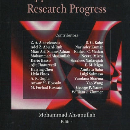 Applied Statistics Research Progress