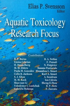 Aquatic Toxicology Research Focus