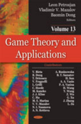 Game Theory & Applications: Volume 13