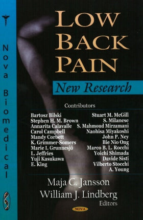 Low Back Pain: New Research