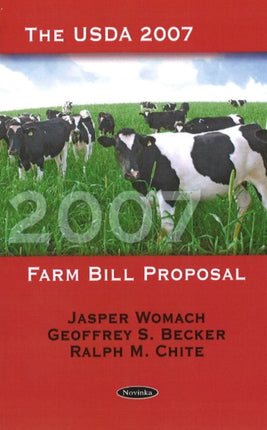 USDA 2007 Farm Bill Proposal