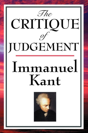 The Critique of Judgement