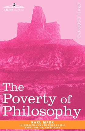 The Poverty of Philosophy