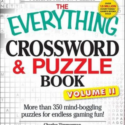 The Everything Crossword and Puzzle Book Volume