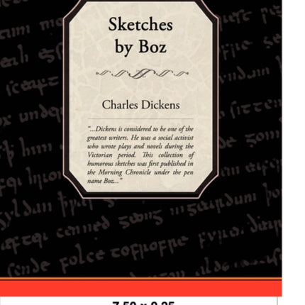 Sketches by Boz